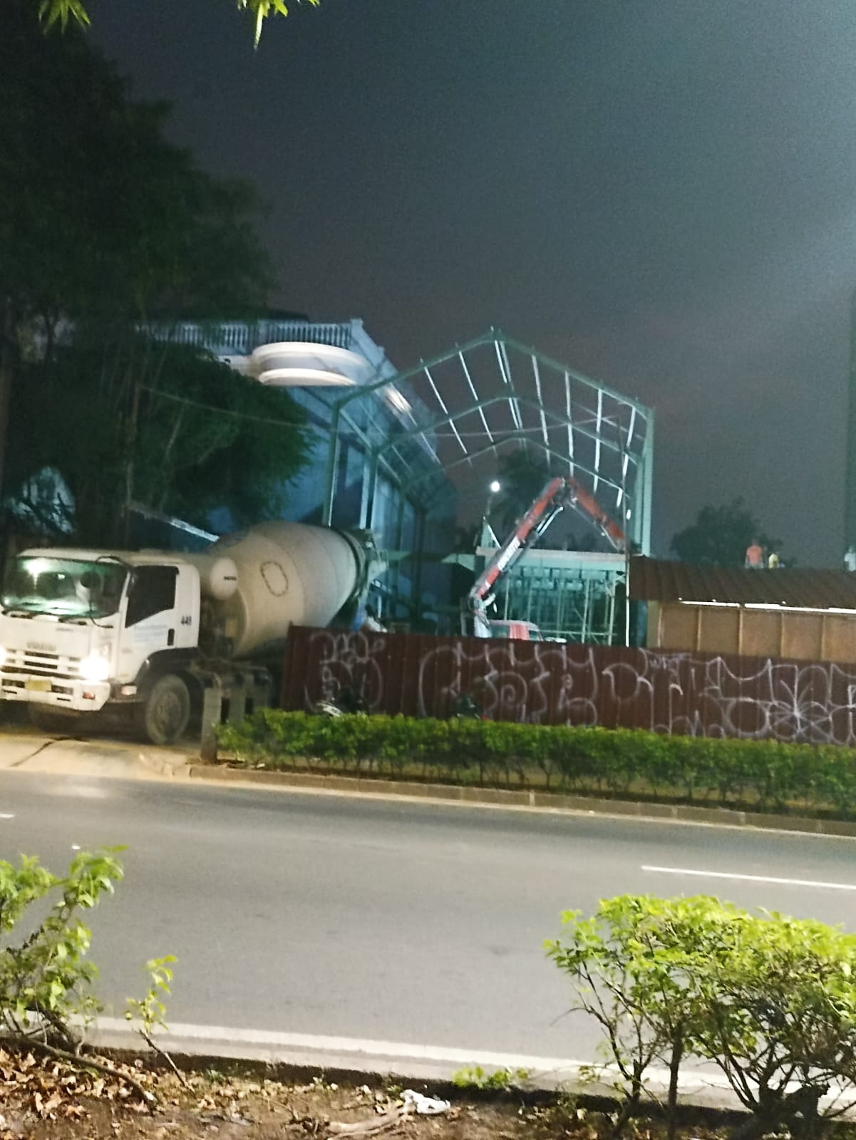 Pengecoran lantai mie gacoan kemang - Klien: Bpk Eko / PT. cincin